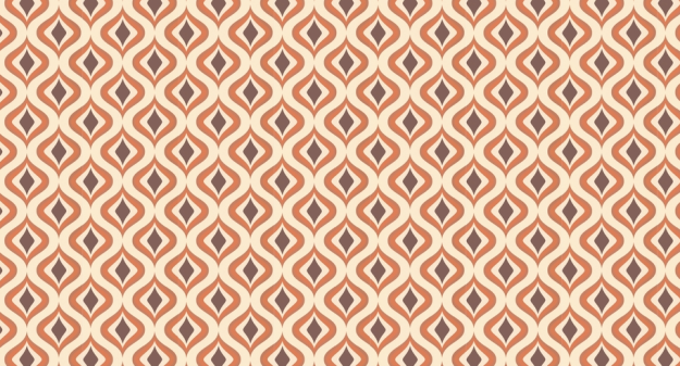 Graham & Brown Trippy Wallpaper Orange